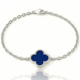 Pulseira 1 Trevo (Prata 925)