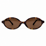 Óculos de Sol Blogueira Vintage Retrô Marrom