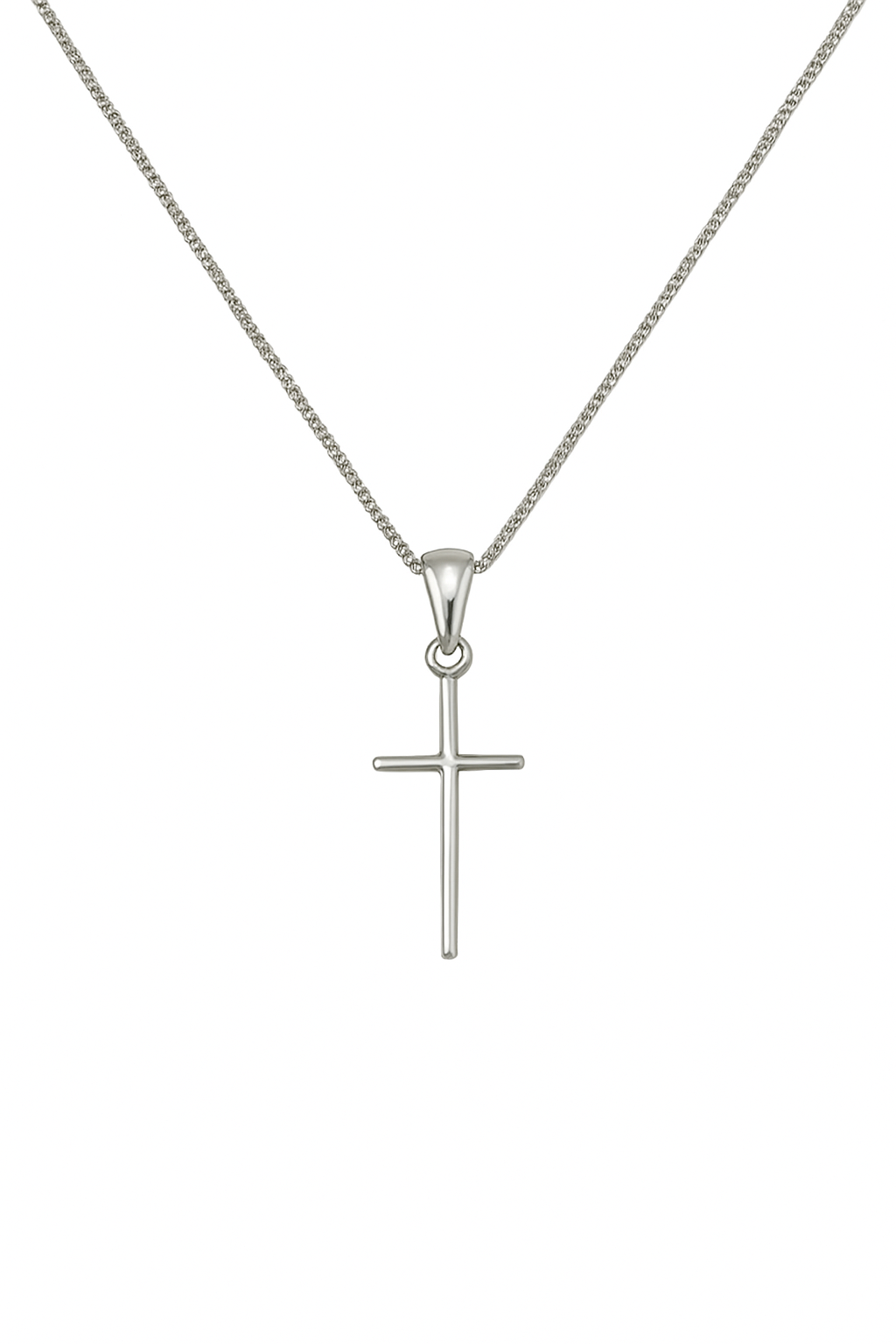 Colar Crucifixo Palito (Prata 925)