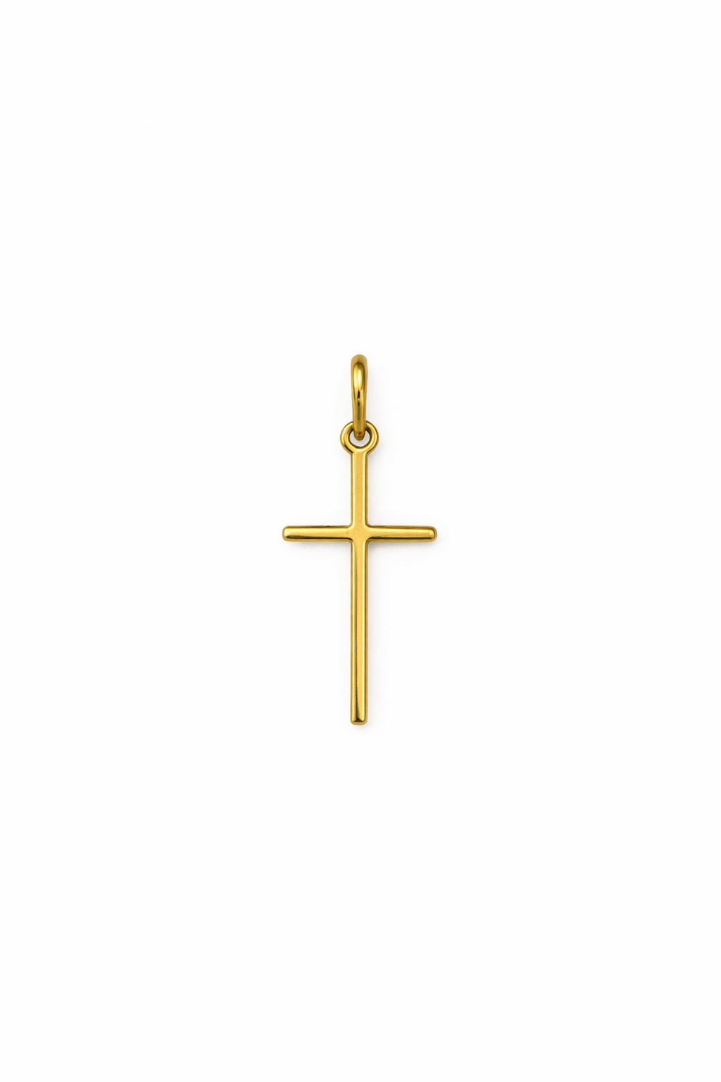 Pingente Cruz Palito (Banho 18k)