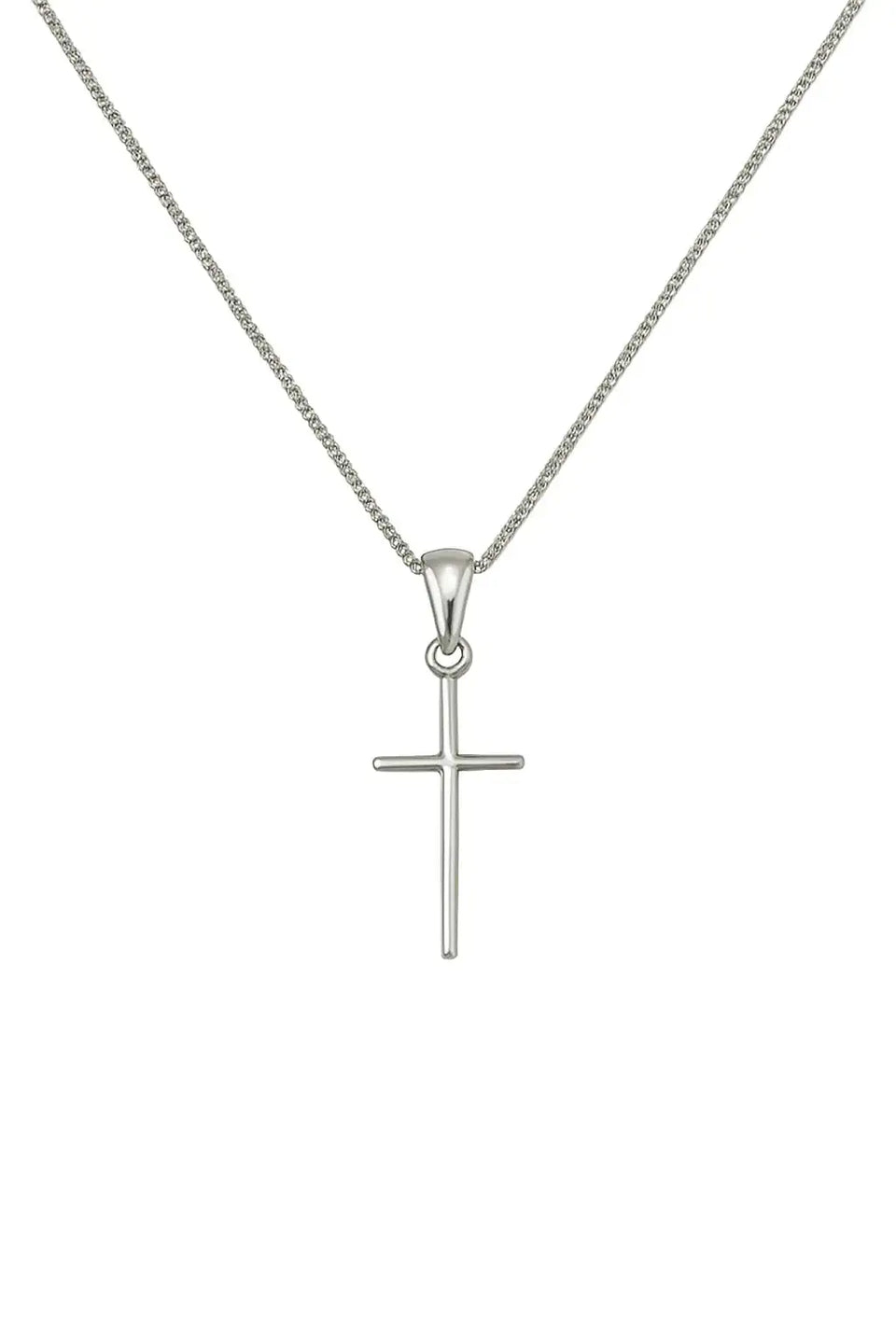 Colar Crucifixo Palito (Prata 925)