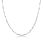 Corrente Grumet 2mm Masculina em Prata 925