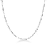Corrente Grumet Prata 925 Masculina 2mm