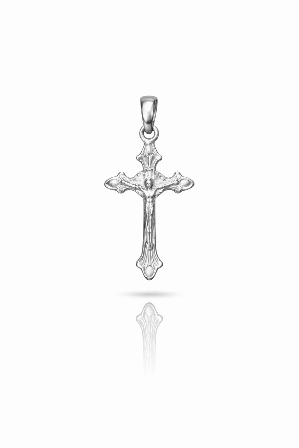 Pingente Crucifixo Jesus (Prata 925)