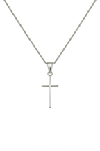 Colar Crucifixo Palito (Prata 925)