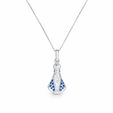 Colar Veneziana Aparecida Cravejado (Prata 925)