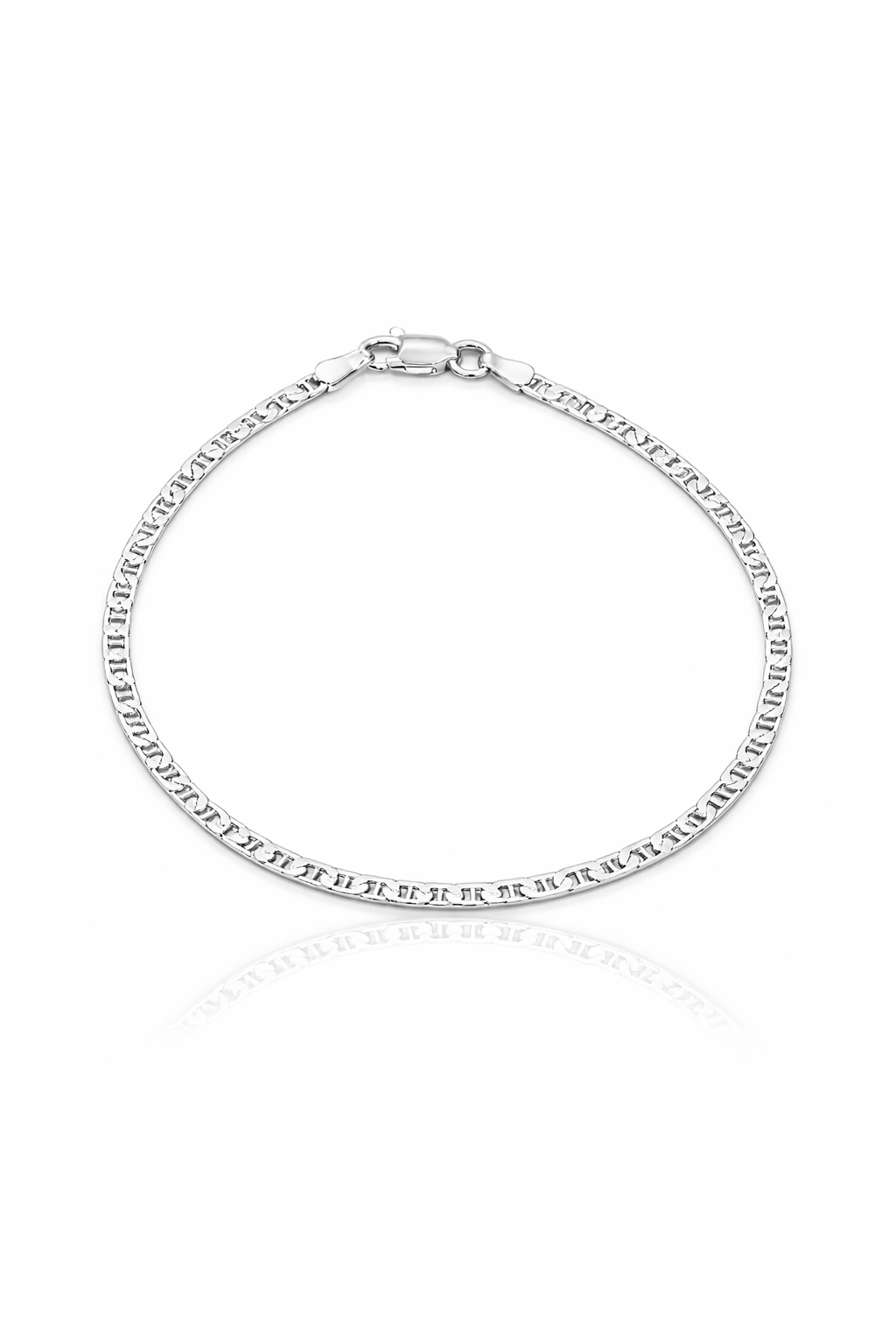 Pulseira Piastrine 2,5mm (Prata 925)