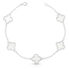 Pulseira 5 Trevos Branco