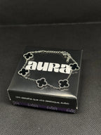 Pulseira 5 Trevos Preto