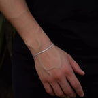 Pulseira Grumet 2mm Masculina em Prata 925