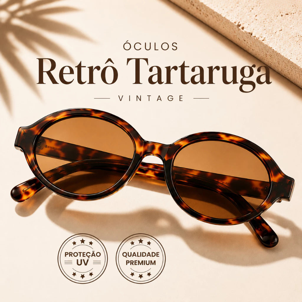 Óculos de Sol Blogueira Vintage Retrô