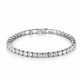 Pulseira Riviera Cristal em Zircônia